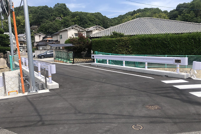 みくまり14号線道路改良工事【施工完了】