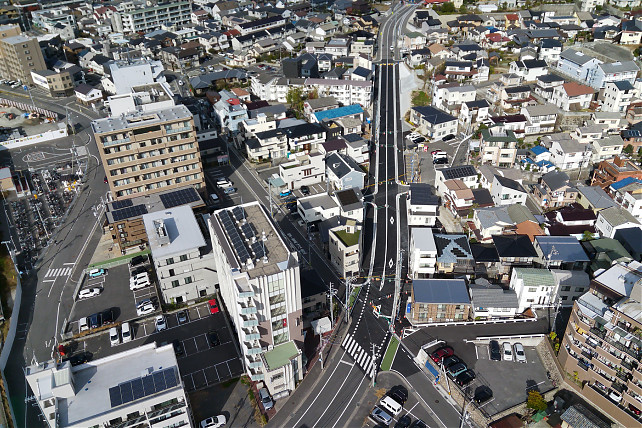 青崎池尻線街路改良工事　3工区・4工区