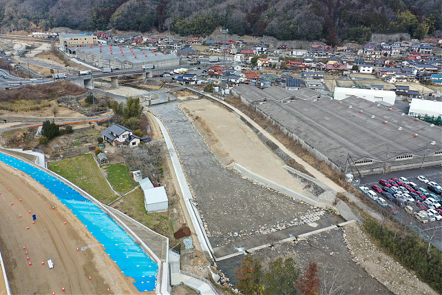 瀬野川 河川災害復旧工事(平成30年災害4263号2工区)